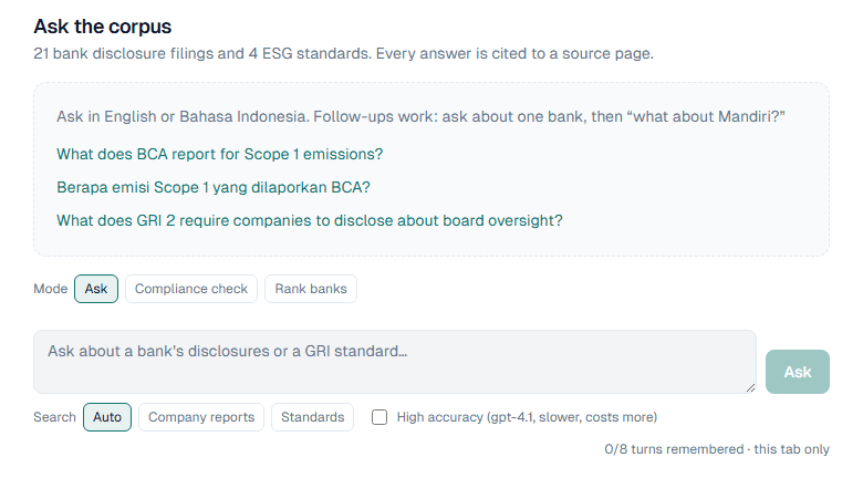 Enterprise ESG Intelligence Platform